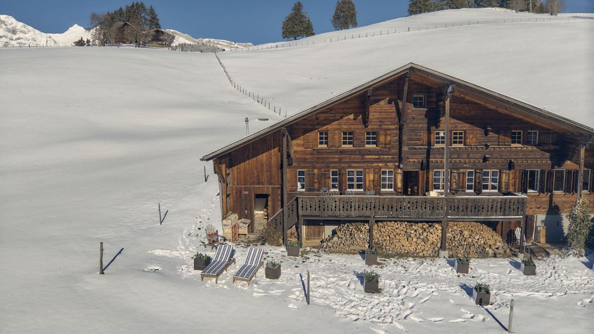 Renovated Chalet On Top Of The Picturesque Village Rougemont Exterior foto