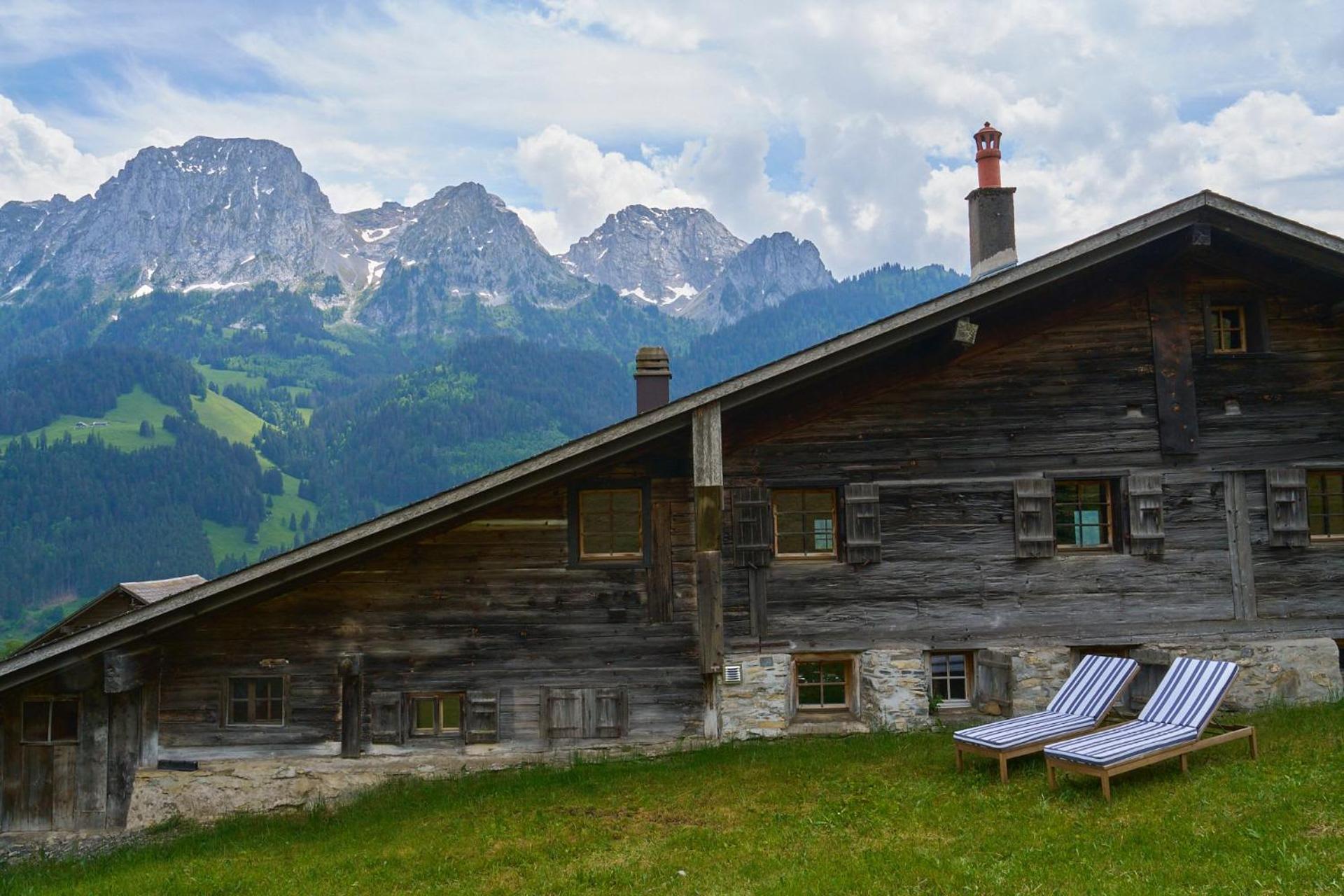 Renovated Chalet On Top Of The Picturesque Village Rougemont Exterior foto