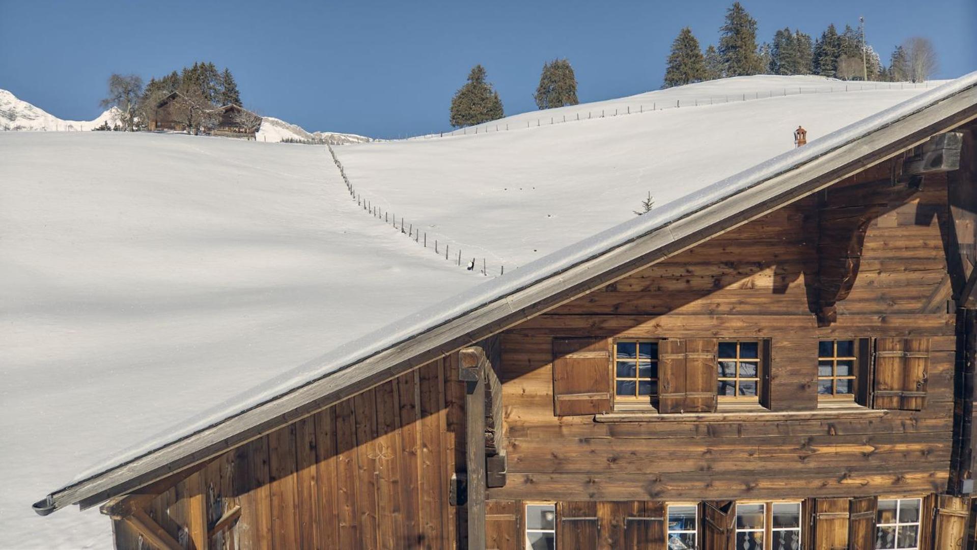 Renovated Chalet On Top Of The Picturesque Village Rougemont Exterior foto